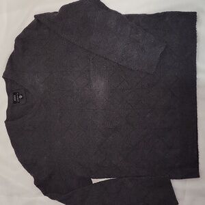 Alfani Charcoal V-Neck Sweater